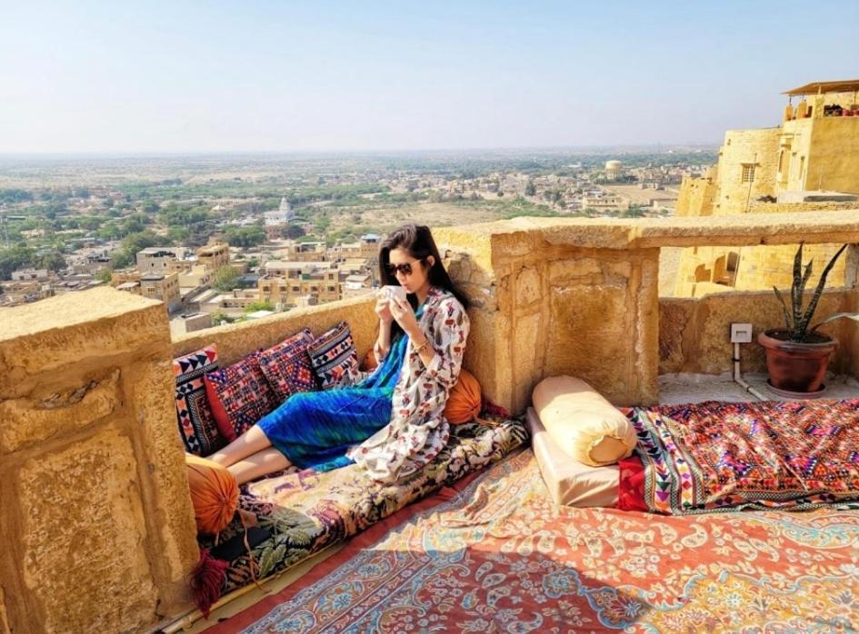 Desert Haveli Guest House ไจซัลเมอร์ ภายนอก รูปภาพ